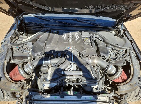 WBSJF0C03LB449043 2020 BMW M5 Blue Вид задньої частини салону