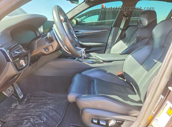 WBSJF0C03LB449043 2020 BMW M5 Blue Вид салону спереду