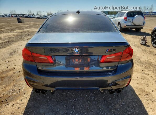 WBSJF0C03LB449043 2020 BMW M5 Blue Вид ззаду