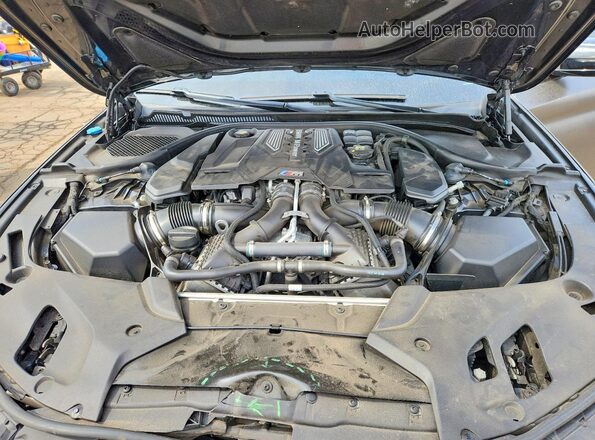 WBSJF0C06LB448839 2020 BMW M5 Серый Вид задней части салона