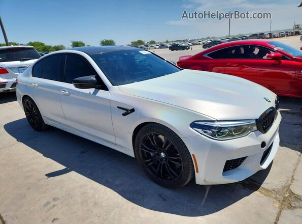 WBSJF0C09LCD38932 2020 BMW M5 White Առջևի աջ