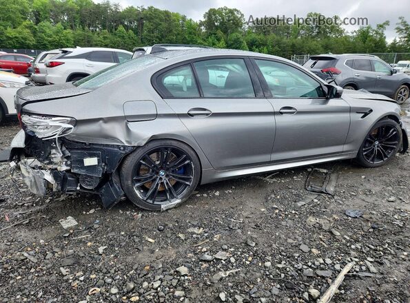 WBSJF0C50KB284255 2019 BMW M5 Gray უკანა მარჯვენა