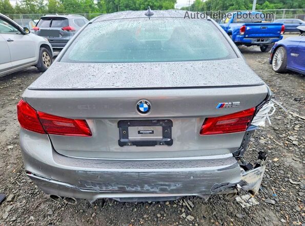 WBSJF0C50KB284255 2019 BMW M5 Gray უკანა ხედი