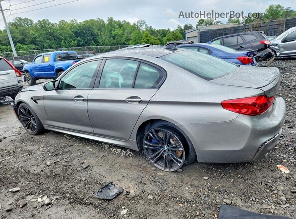 WBSJF0C50KB284255 2019 BMW M5 Gray უკანა მარცხენა