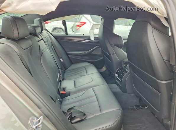 WBSJF0C50KB284255 2019 BMW M5 Gray უკანა სავარძლების ხედი