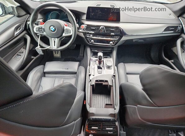 WBSJF0C50KB284255 2019 BMW M5 Gray წინა პანელის ხედი