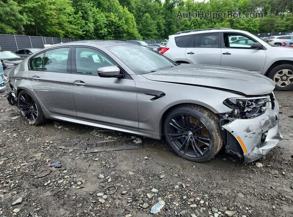 WBSJF0C50KB284255 2019 BMW M5 Gray წინა მარჯვენა