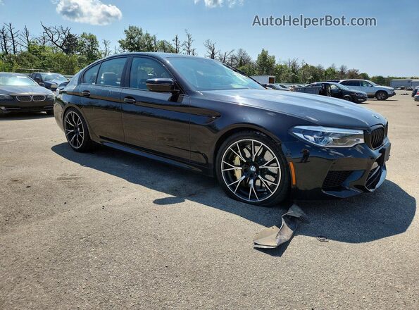 WBSJF0C52KB284452 2019 BMW M5 Черный Передняя правая четверть