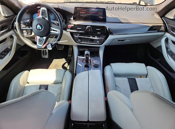 WBSJF0C52KB284452 2019 BMW M5 Черный Вид панели приборов