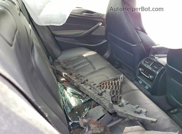 WBSJF0C56JB283626 2018 BMW M5 Gray Հետևի նստատեղերի տեսք