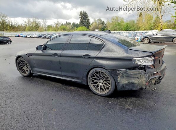 WBSJF0C59KB448442 2019 BMW M5 Black Trasero izquierdo