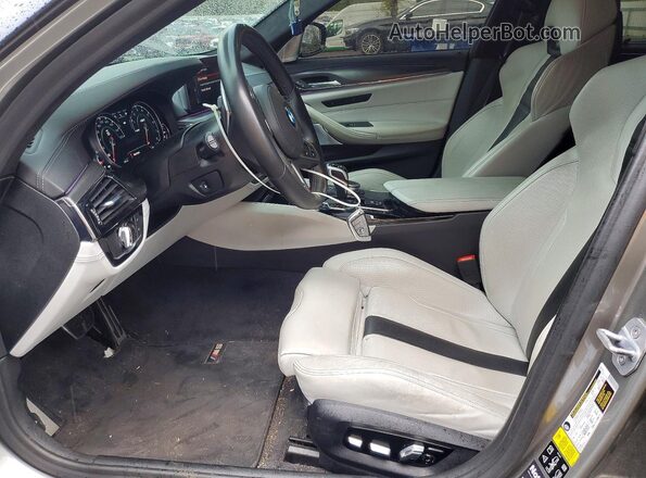 WBSJF0C59KB448442 2019 BMW M5 Black Vista interior delantera