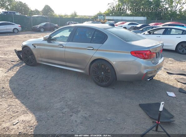 WBSJF0C5XJB283239 2018 BMW M5 Tan Trasero izquierdo