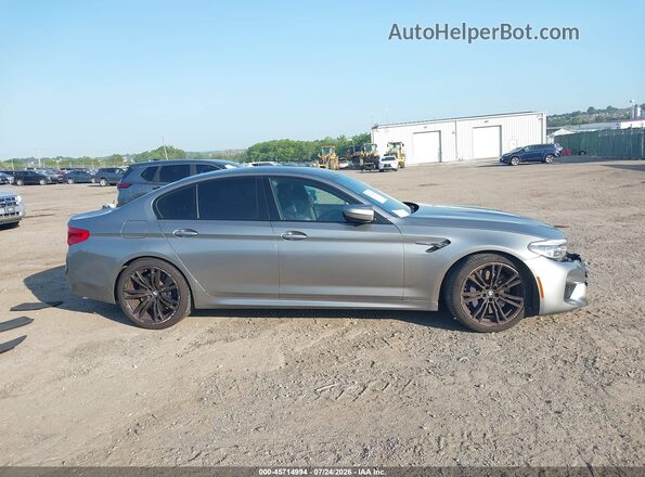 WBSJF0C5XJB283239 2018 BMW M5 Tan Vista del cuadro de instrumentos