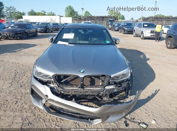 WBSJF0C5XJB283239 2018 BMW M5 Tan Vista del salpicadero