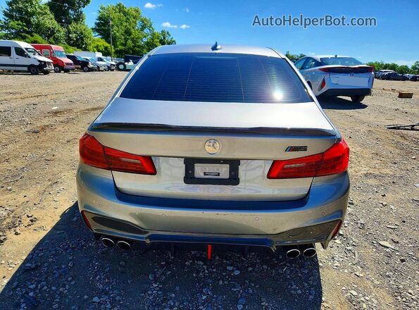 WBSJF0C5XKB446635 2019 BMW M5 Gray უკანა ხედი