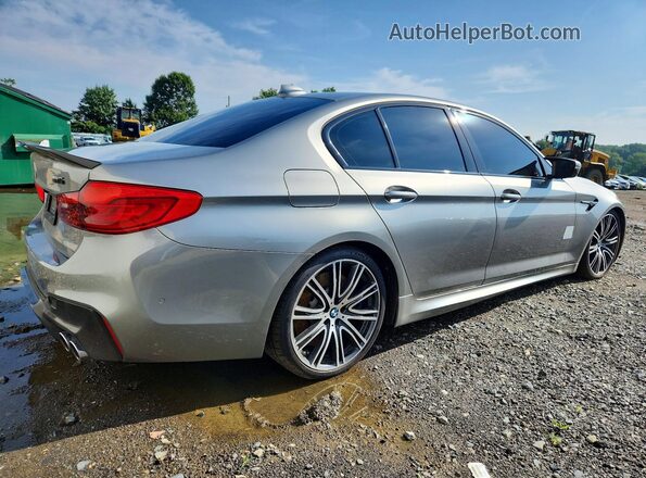 WBSJF0C5XKB446635 2019 BMW M5 Gray უკანა მარჯვენა