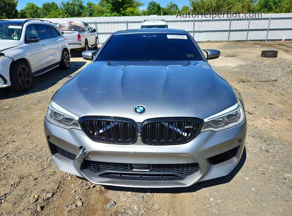 WBSJF0C5XKB446635 2019 BMW M5 Gray წინა ხედი