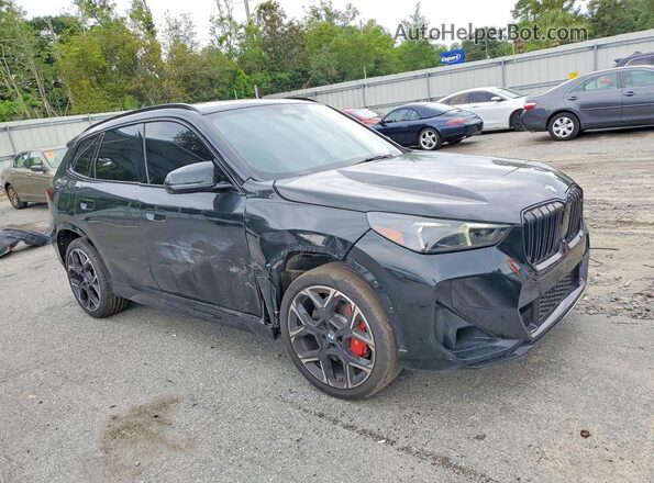 WBX13EF04R5Y33836 2024 BMW X1 Black Передня права чверть