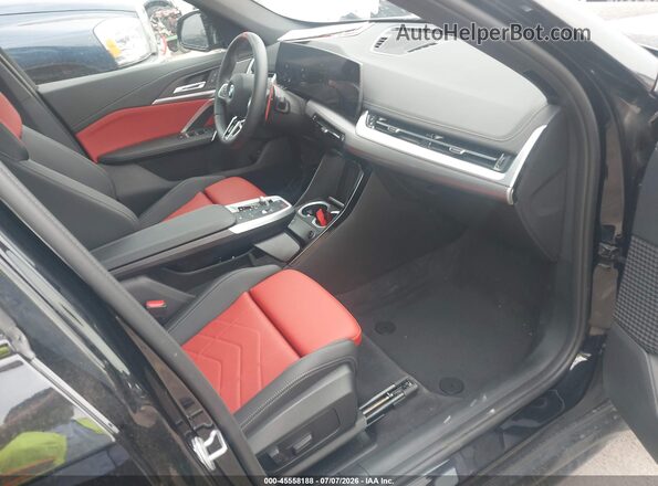 WBX13EF08T5606236 2026 BMW X1 Black Front interior view