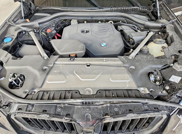 WBX47DP03PN191276 2023 BMW X3 Black Вид підкапотного простору
