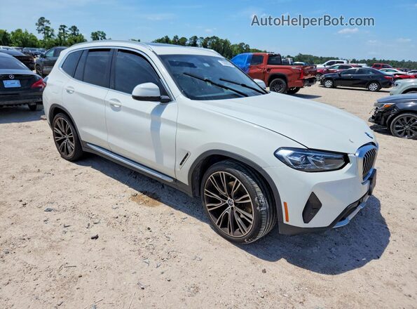 WBX47DP07NN134026 2022 BMW X3 White Առջևի աջ