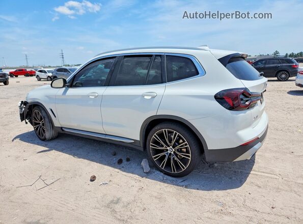 WBX47DP07NN134026 2022 BMW X3 White Հետևի ձախ
