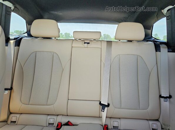 WBX47DP07NN134026 2022 BMW X3 White Հետևի նստատեղերի տեսք