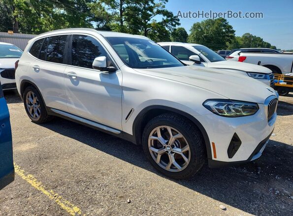WBX47DP07NN153532 2022 BMW X3 White Առջևի աջ