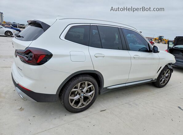 WBX47DP07PN196254 2023 BMW X3 White Задня права чверть