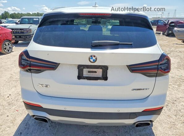 WBX47DP07PN246652 2023 BMW X3 White Widok z tyłu