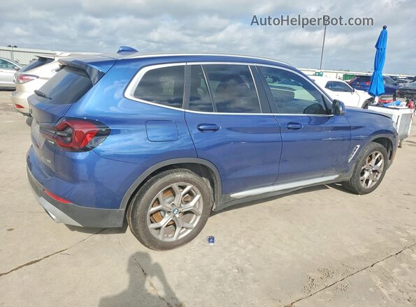 WBX47DP08PN218858 2023 BMW X3 Blue Tył prawy