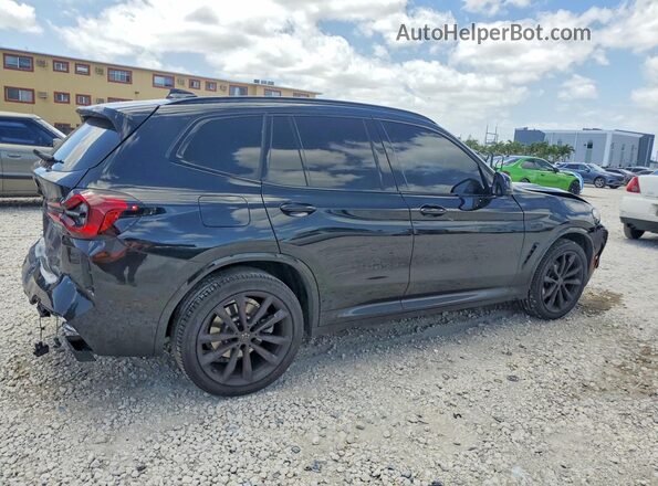WBX47DP08RN302486 2024 BMW X3 Black Tył prawy