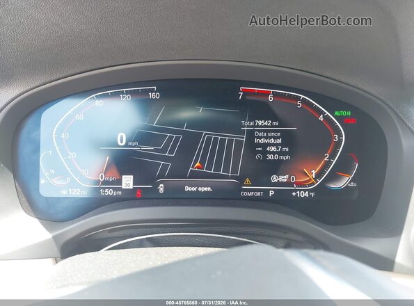 WBX47DP09NN172020 2022 BMW X3 Black Հետևի նստատեղերի տեսք