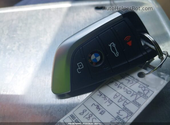 WBX47DP09NN172020 2022 BMW X3 Black Առջևի վահանակի տեսք