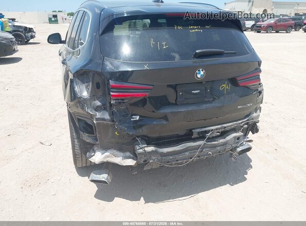 WBX47DP09NN172020 2022 BMW X3 Black Դիմացի տեսք