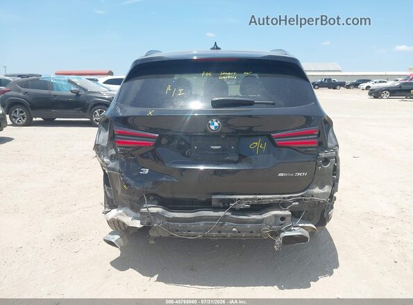 WBX47DP09NN172020 2022 BMW X3 Black 