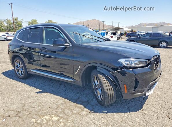 WBX47DP09RN301900 2024 BMW X3 Black Delantero derecho
