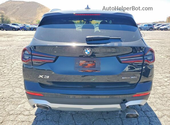 WBX47DP09RN301900 2024 BMW X3 Black Vista trasera