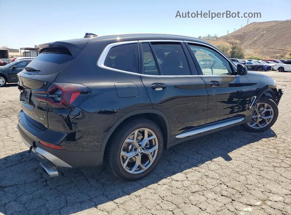 WBX47DP09RN301900 2024 BMW X3 Black Trasero derecho