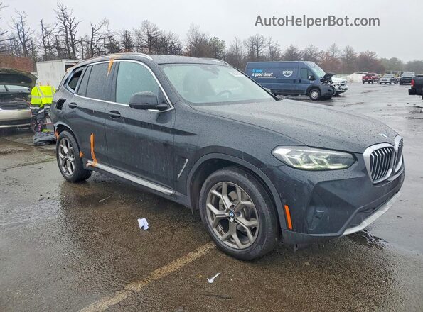 WBX57DP02PN245655 2023 BMW X3 Black წინა მარჯვენა