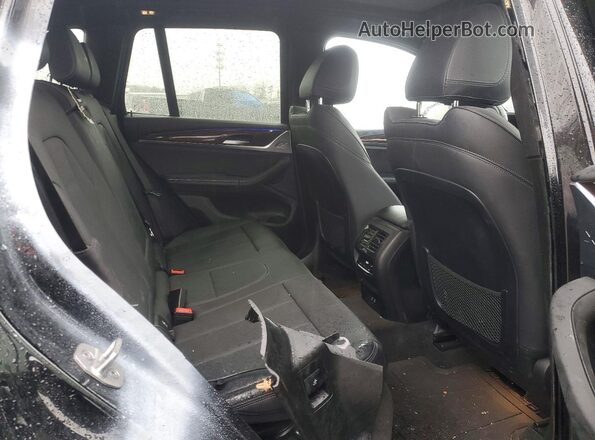 WBX57DP02PN245655 2023 BMW X3 Black უკანა სალონის ხედი