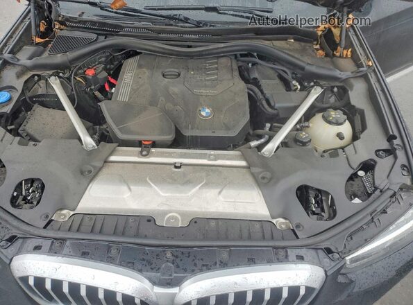 WBX57DP02PN245655 2023 BMW X3 Black ძრავის განყოფილების ხედი