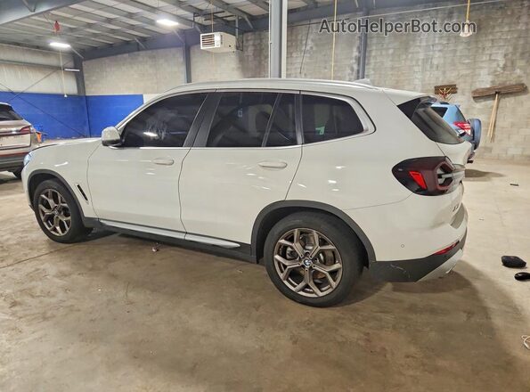 WBX57DP04PN207392 2023 BMW X3 White უკანა მარცხენა