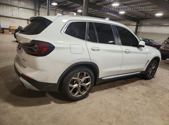 WBX57DP04PN207392 2023 BMW X3 White უკანა მარჯვენა