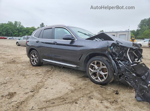 WBX57DP05PN241664 2023 BMW X3 Черный Передняя правая четверть