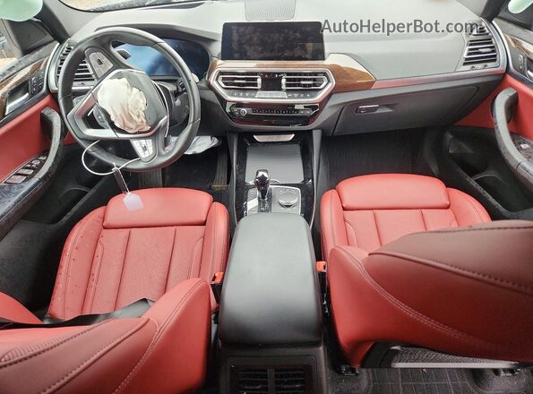 WBX57DP05PN241664 2023 BMW X3 Черный Вид панели приборов