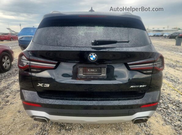 WBX57DP05RN295341 2024 BMW X3 Black უკანა ხედი