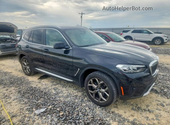 WBX57DP05RN295341 2024 BMW X3 Black წინა მარჯვენა