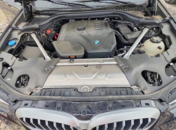 WBX57DP05RN295341 2024 BMW X3 Black უკანა სალონის ხედი